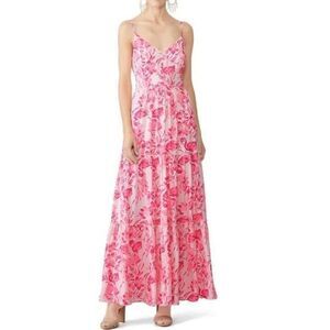 LILLY PULITZER Melody Maxi Dress Pink Size 2